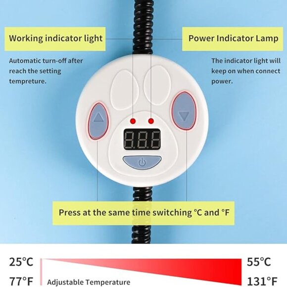 PET HEATING PAD 24X18" - Picture 3 of 6